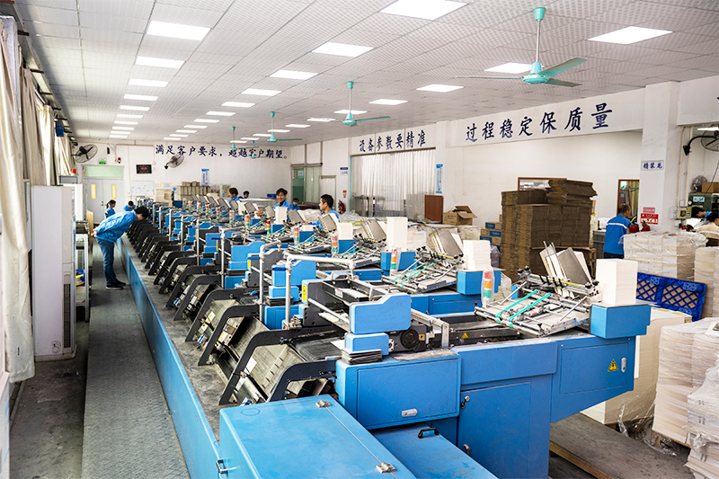 Automatic cardboard binding machine